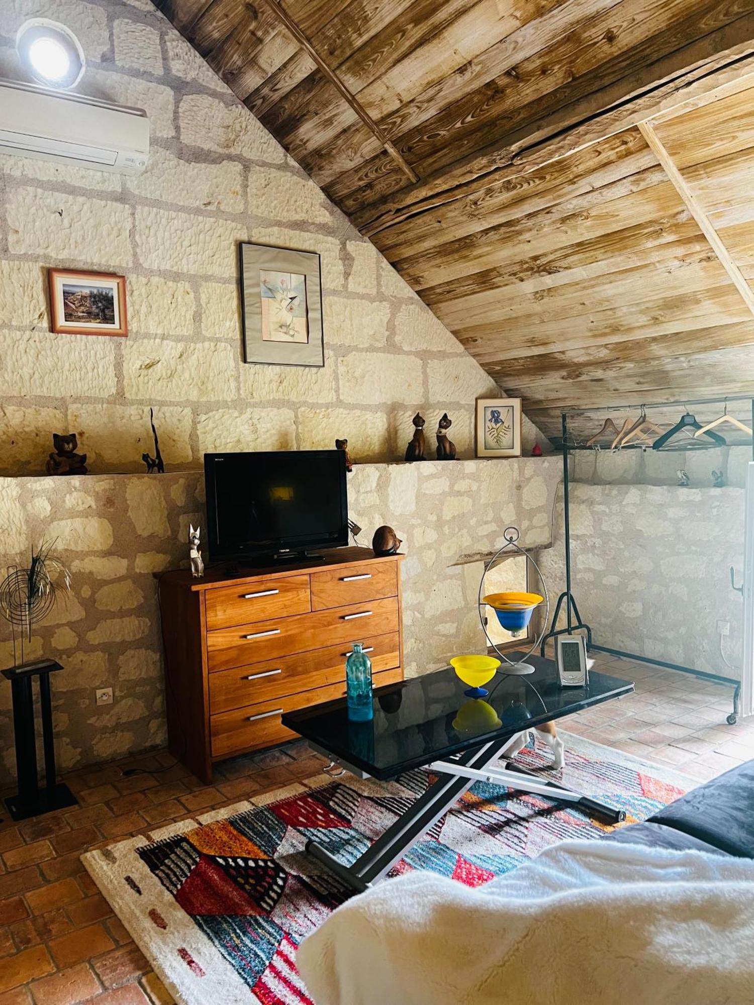Chateau De La Thibaudiere - Chambre Du Tonneau Allonnes  Exteriér fotografie